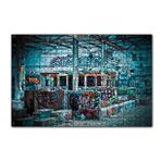 Cakapuzzle Banliyö İzbelerinde Graffiti 120 Parça Ahşap Puzzle