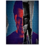 Cakapuzzle Batman ve Superman Tek Yüzde Ahşap 255 Parça Puzzle