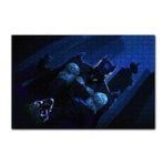 Cakapuzzle Batman VS Joker Mücadelesi 120 Parça Ahşap Puzzle