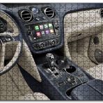 Cakapuzzle Bentley Bentayga Phev Kokpit Mdf 255 Parça Puzzle