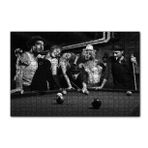 Cakapuzzle Bilardo Oyuncuları Nostalji 120 Parça Ahşap Puzzle