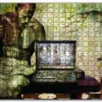 Cakapuzzle Bilgisayar Heykel Geçmiş Gelecek Ahşap 255 Parça Puzzle