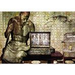 Cakapuzzle Bilgisayar Heykel Geçmiş Gelecek Ahşap 500 Parça Puzzle