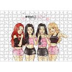 Cakapuzzle Black Pink Kore Pop Pembe Siyah Kıyafetli 120 Parça Ahşap Puzzle