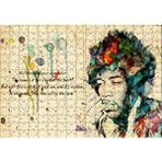 Cakapuzzle Bob Marley Suluboya Modifiye 120 Parça Ahşap Puzzle