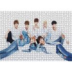 Cakapuzzle BTS Kore Pop Kot Şıklığı 120 Parça Ahşap Puzzle