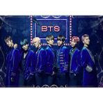 Cakapuzzle BTS Koreli Gençler Mavi Fon 120 Parça Ahşap Puzzle