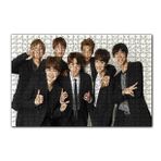 Cakapuzzle BTS Koreli Gençler Zafer İşareti 120 Parça Ahşap Puzzle