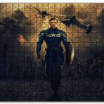Cakapuzzle Captain America Gecede Savaş Ahşap 255 Parça Puzzle