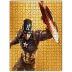 Cakapuzzle Captain America Sarı Zemin 255 Parça Puzzle