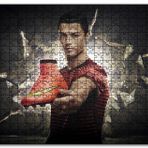 Cakapuzzle Christiano Ronaldo Nike Mercurial Superfly Mdf 1000 Parça Puzzle