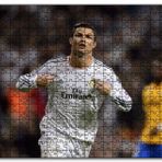 Cakapuzzle Christiano Ronaldo Real Madrid Gol Sevinci Mdf 1000 Parça Puzzle