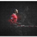 Cakapuzzle Cristiano Ronaldo Şeffaf Yansıma Arkaplan Mdf 255 Parça Puzzle