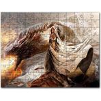 Cakapuzzle Daenerys Targaryen Dragon Game Of Thrones Mdf 120 Parça Puzzle