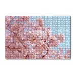Cakapuzzle Dallarda Kiraz Çiçekleri 120 Parça Ahşap Puzzle