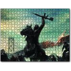 Cakapuzzle Dawn Of the Planet Of the Apes Ahşap 500 Parça Puzzle