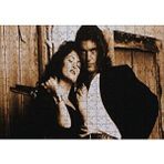 Cakapuzzle Desperado Antonio Banderas ve Salma Hayek 120 Parça Ahşap Puzzle