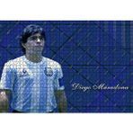 Cakapuzzle Diego Maradona Arjantin Milli Takımı Kaptanı 120 Parça Ahşap Puzzle