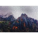 Cakapuzzle Dik Yamaçlı Dumanlı Dağ 120 Parça Ahşap Puzzle