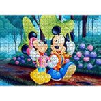 Cakapuzzle Disney Mickey Mouse Minnie Mouse 120 Parça Ahşap Puzzle