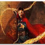 Cakapuzzle Doktor Strange ve Alev Kırbacı Mdf 500 Parça Puzzle