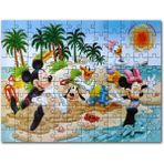 Cakapuzzle Donald Duck Daisy Duck Mickey Mouse Minnie Aand Mdf 120 Parça Puzzle