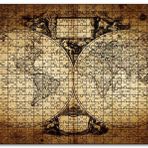 Cakapuzzle Dünya Haritası 1732 Yılı Mdf 1000 Parça Puzzle