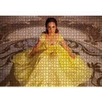 Cakapuzzle Emma Watson Sarı Elbiseli 120 Parça Ahşap Puzzle