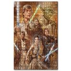 Cakapuzzle Eski Star Wars Jedilar Görseli Ahşap 500 Parça Puzzle