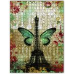 Cakapuzzle Eyfel Kulesi Kelebek 255 Parça Puzzle