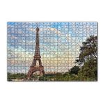 Cakapuzzle Eyfel Kulesi Paris Uzak Manzara 120 Parça Ahşap Puzzle
