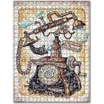 Cakapuzzle Fantastik Nostalj Çevirmeli Telefon Görseli Ahşap 1000 Parça Puzzle