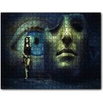 Cakapuzzle Fantazi Maske Göz Duvar 1000 Parça Puzzle