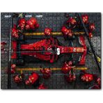 Cakapuzzle Formula 1 Pitte Kuşbakışı Görünüş Mdf 1000 Parça Puzzle