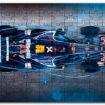 Cakapuzzle Formula 1 Redbull Team Mdf 255 Parça Puzzle