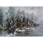 Cakapuzzle Game Of Thrones Savaşı Animasyon Görseli 120 Parça Ahşap Puzzle