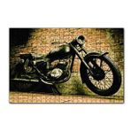Cakapuzzle Geçmişten Motorsiklet 120 Parça Ahşap Puzzle