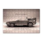 Cakapuzzle Geleceğe Dönüş Otomobili 120 Parça Ahşap Puzzle