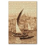 Cakapuzzle Haliçin Girişinde Yelkenli Kayıklar 120 Parça Puzzle