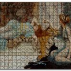 Cakapuzzle Haremde İstirahat Saati Mdf 1000 Parça Puzzle
