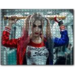 Cakapuzzle Harley Quinn Beyzbol Sopasıyla Ahşap 500 Parça Puzzle