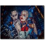 Cakapuzzle Harley Quinn ve Joker Illüstrasyon 500 Parça Puzzle
