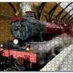 Cakapuzzle Harry Potter Hogwarts Express Buharlı Tren Mdf 500 Parça Puzzle