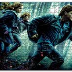 Cakapuzzle Harry Potter ve Ölüm Yadigarları Kaçış Görseli Mdf 1000 Parça Puzzle