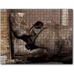 Cakapuzzle Hint Gergedanı Mdf 500 Parça Puzzle