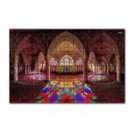 Cakapuzzle İranda Vitraylar ve Tavan Süslemeleri 120 Parça Ahşap Puzzle