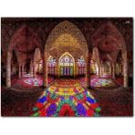 Cakapuzzle Iran'da Vitraylar ve Tavan Süslemeleri 500 Parça Yapboz Mdf Puzzle
