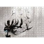 Cakapuzzle İskeletten Ayrılan Kuşları 120 Parça Ahşap Puzzle