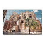 Cakapuzzle İspanya Muhteşem Katedral ve Gökyüzü 120 Parça Ahşap Puzzle