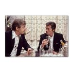 Cakapuzzle Jean Paul Belmondo ve Alain Delon 120 Parça Ahşap Puzzle